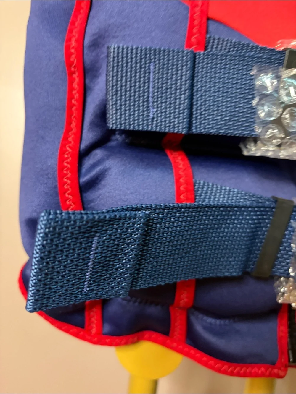 Body Glove- Kids Overboard Neoprene Life Vest - Navy with Yellow & Red Accents - Picture 10 of 16